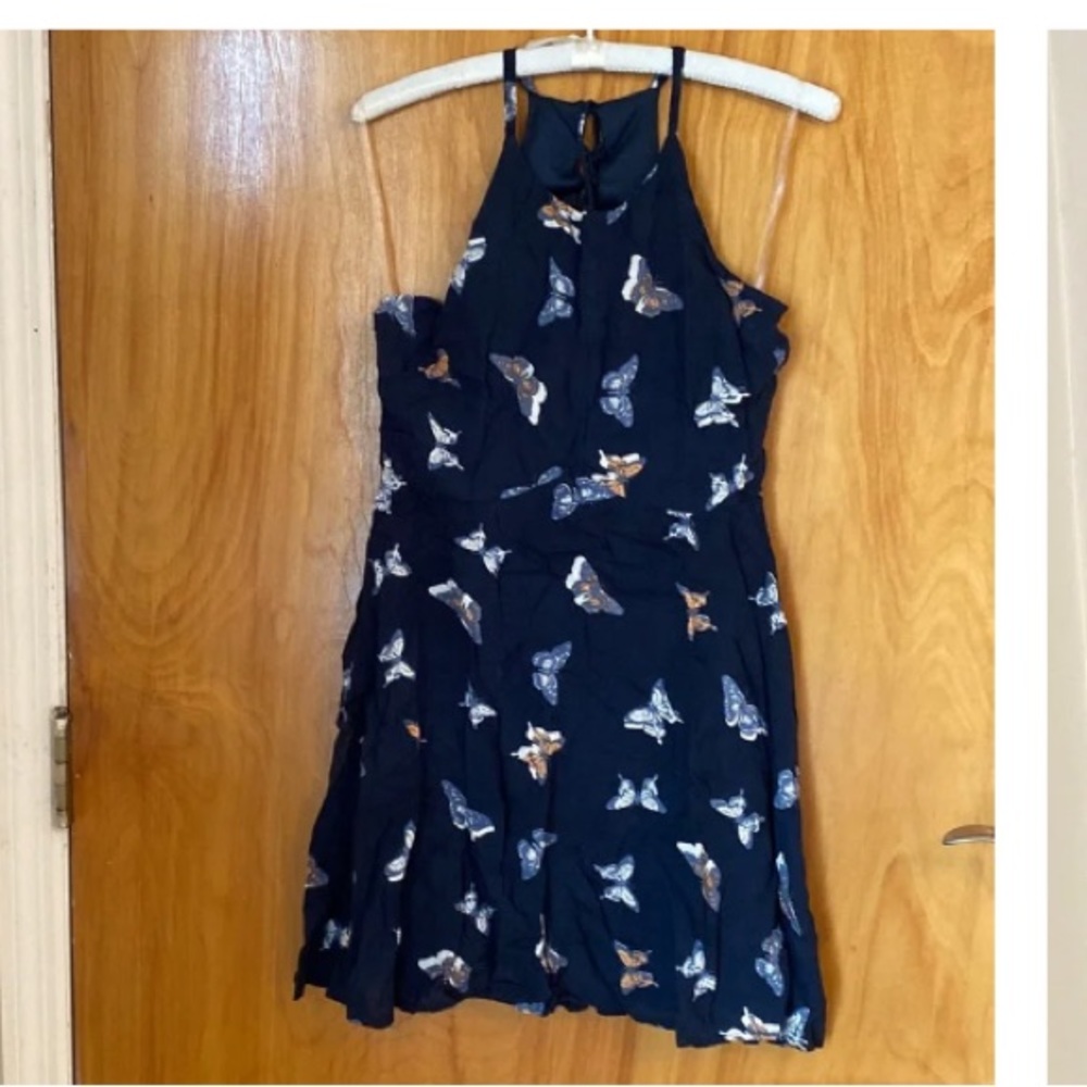 Blue teenager dress